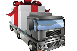 Shop Trucking, Transportation, and Shipping Gifts » Trucking and transportation-themed corporate holiday gifts; co-branded kits